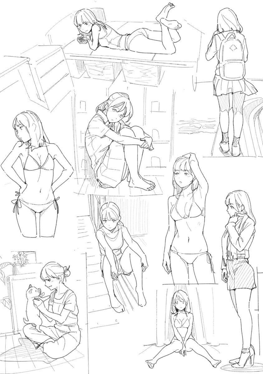 Pose reference Antro