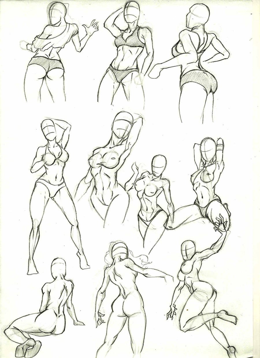 Body anatomy in comics