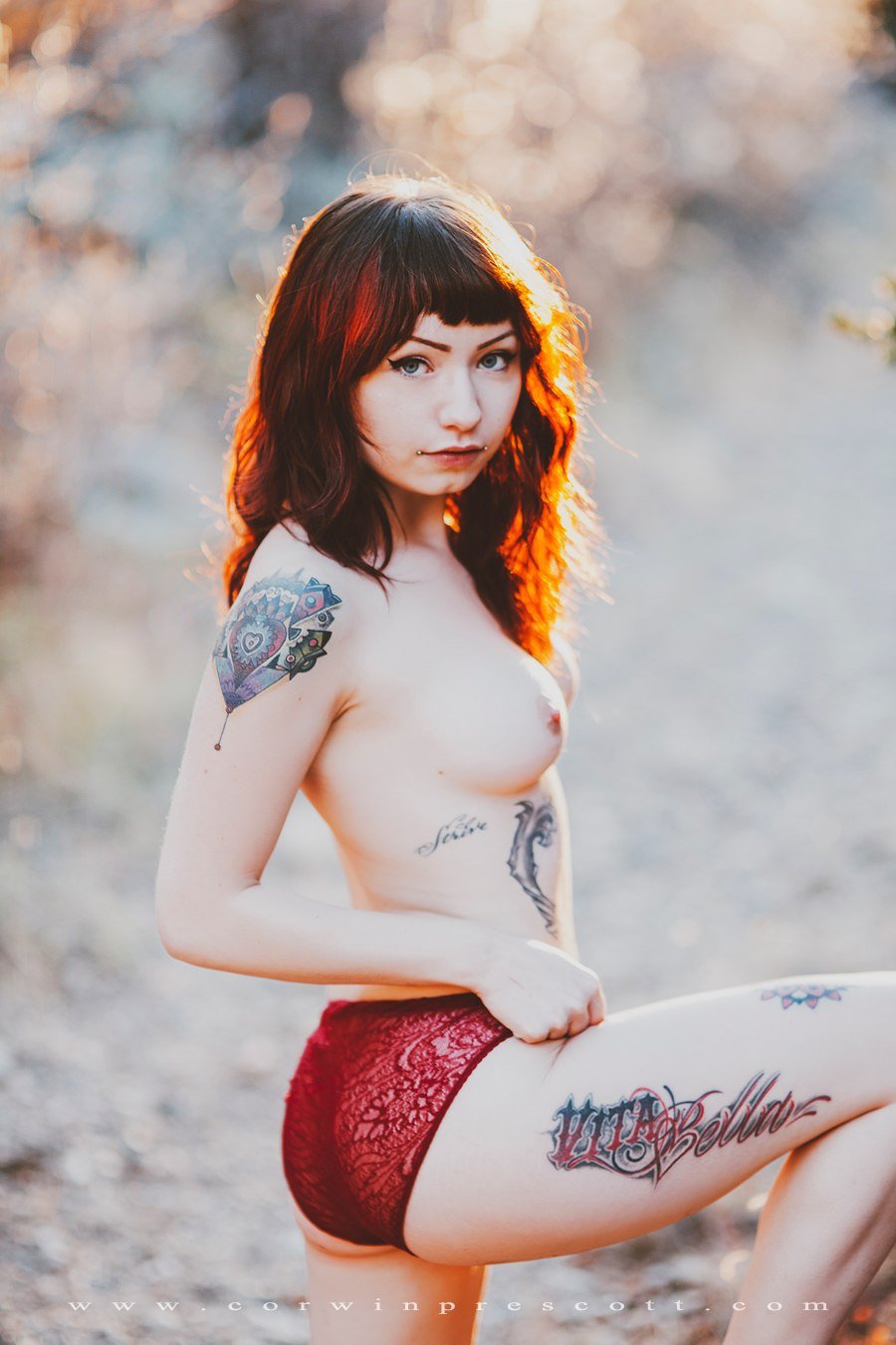 Suicidegirls julia naked glasses