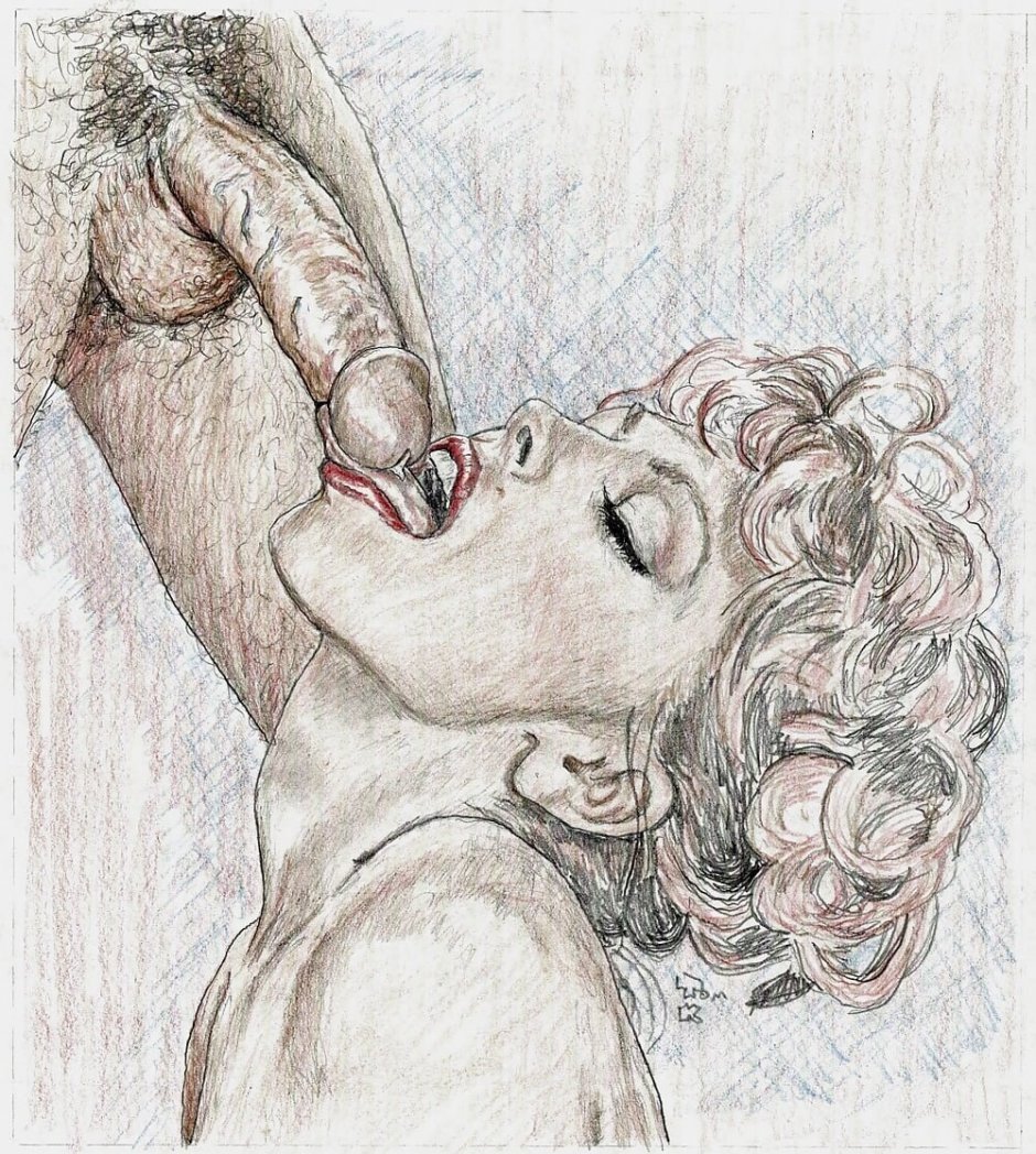 Pornographic drawings