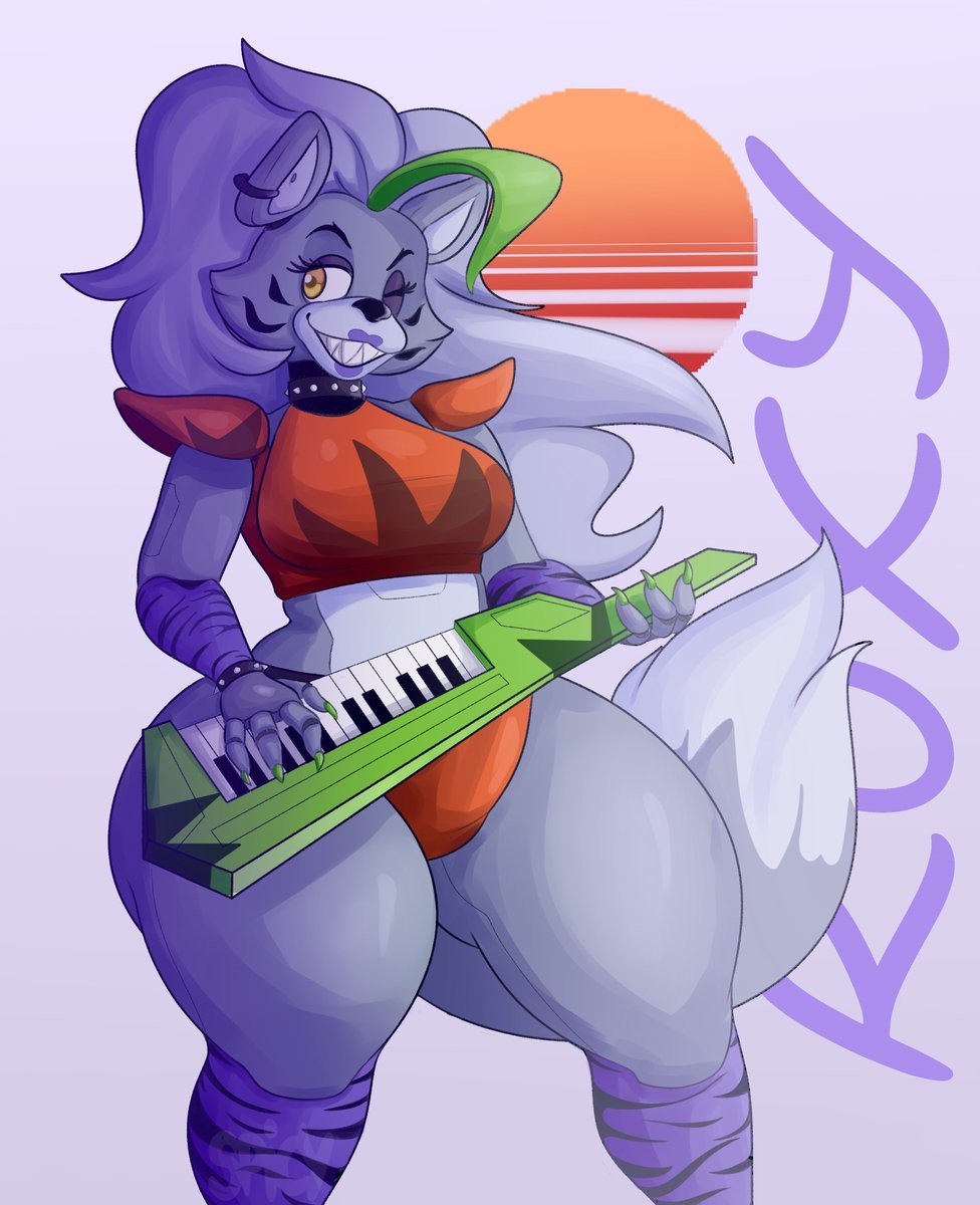 Five Nights at Freddy's Security Breach Roxanne Art