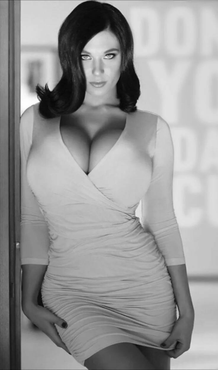 Jordan Carver in dress 2018