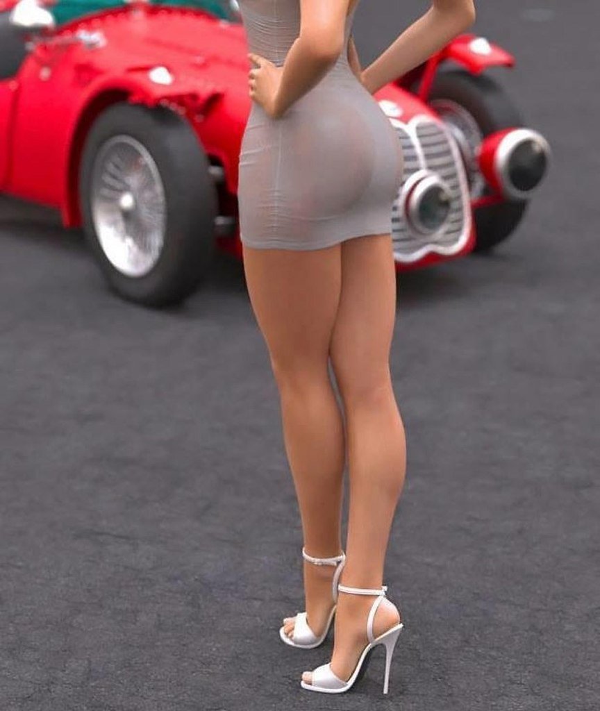 Girls in Supermini skirts
