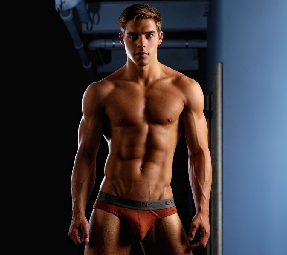 Beautiful body of a man