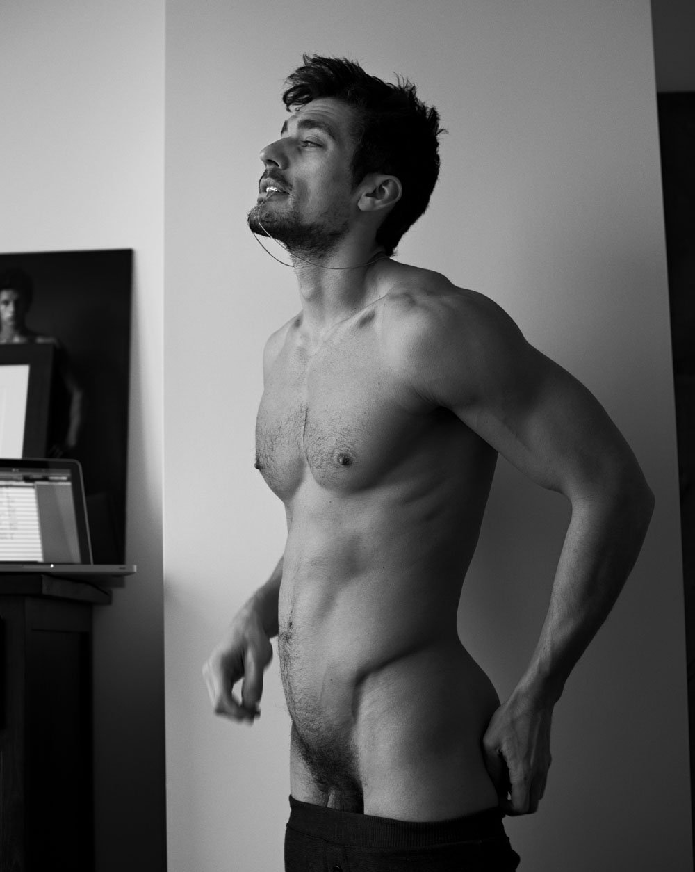 Good night naked guy with a member