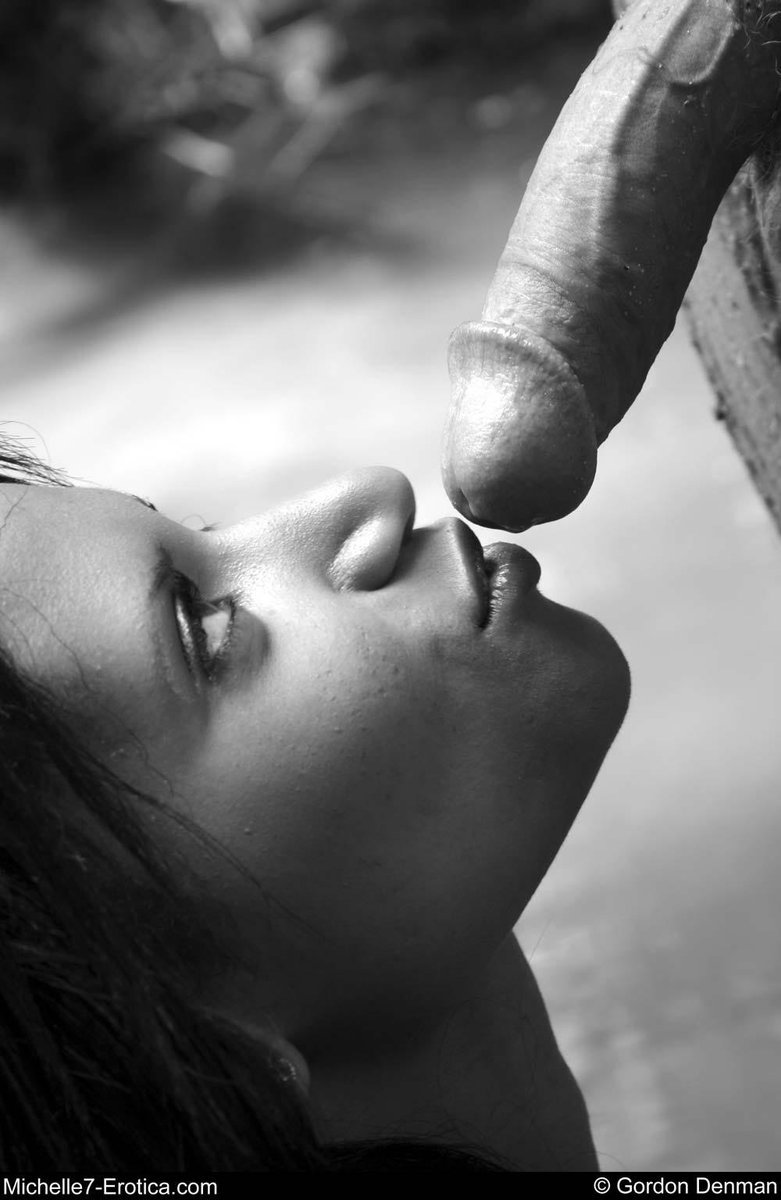 Beautiful penis black white
