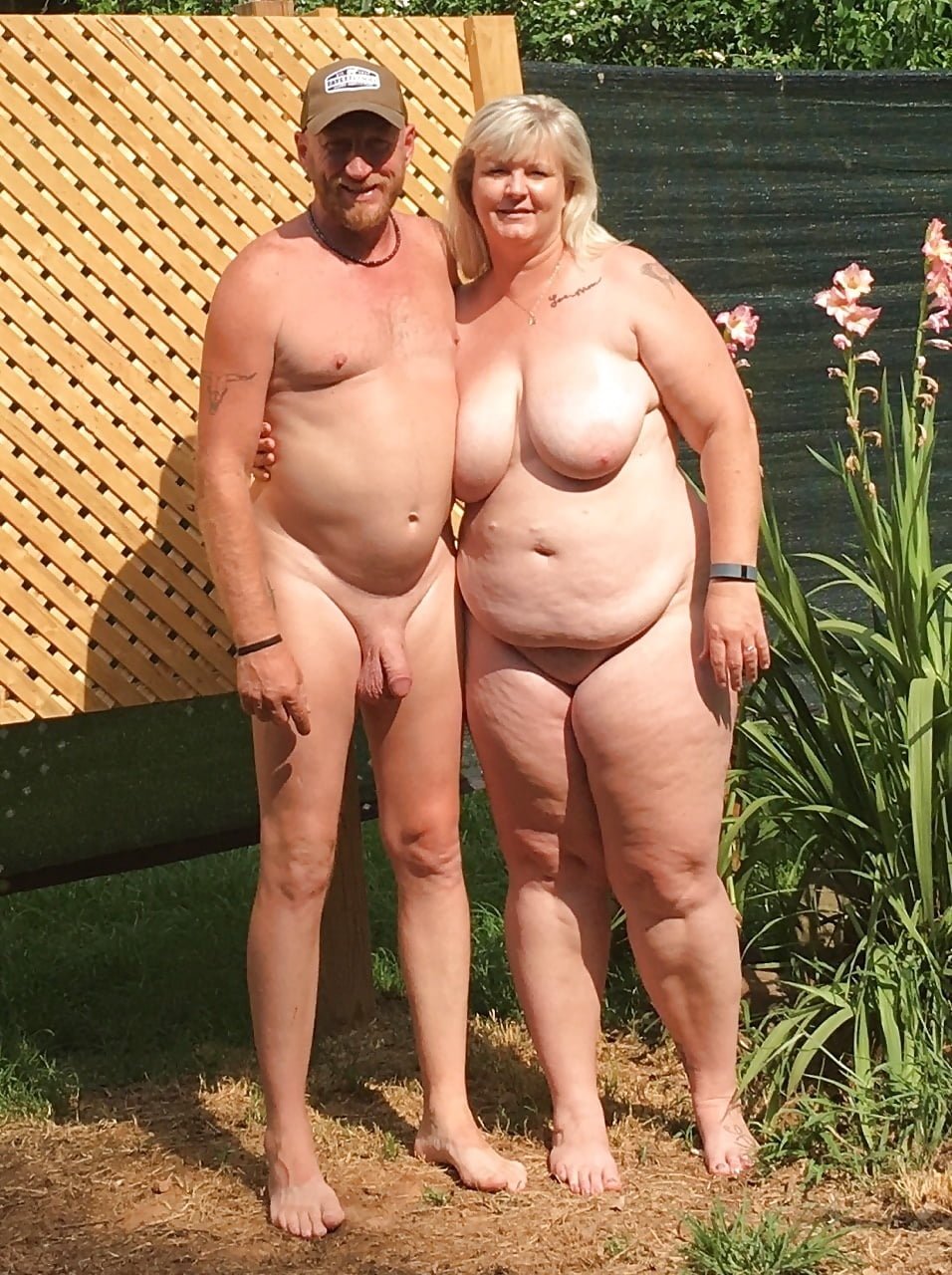 Fat naked women and men