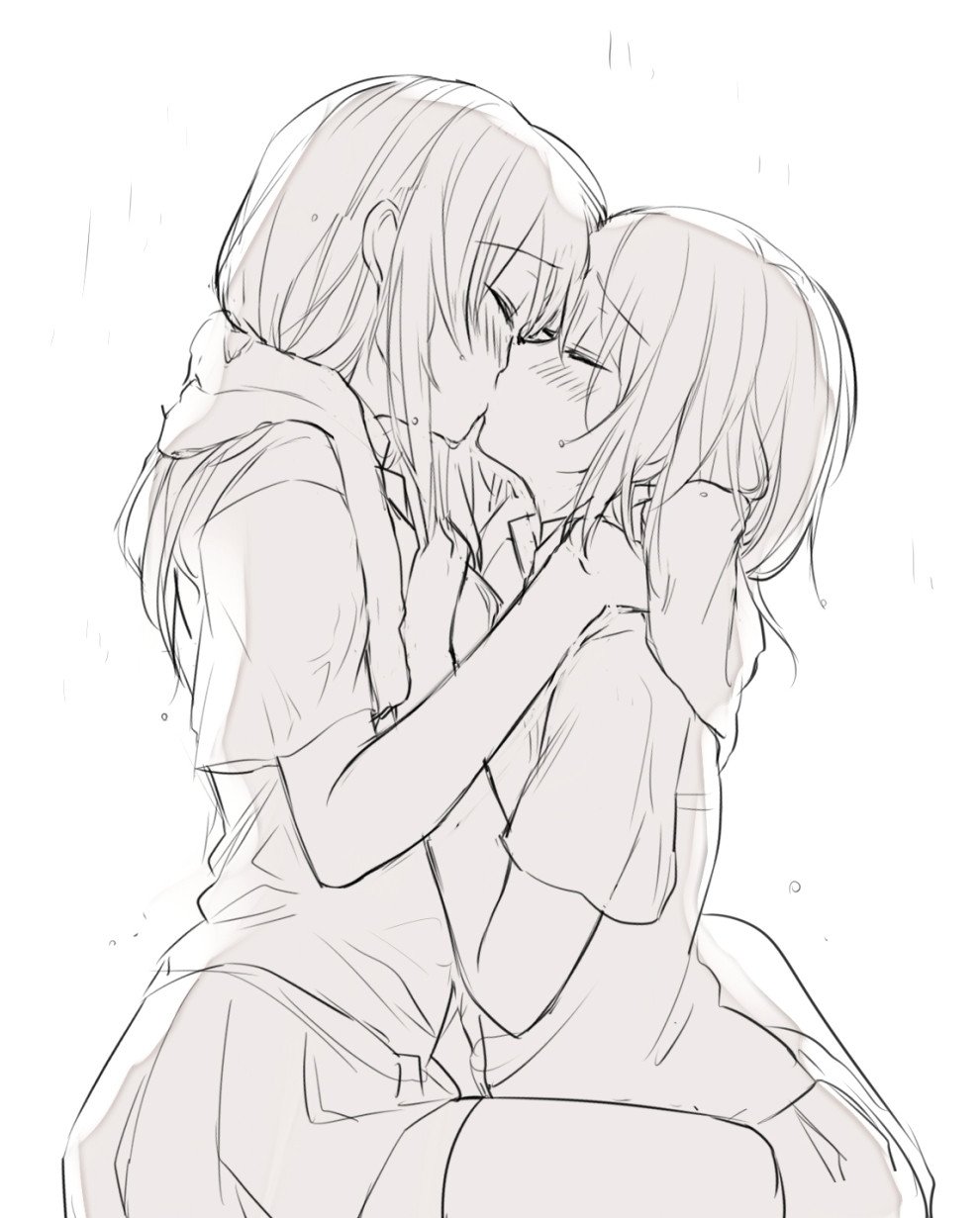 LGBT sketches with a pencil