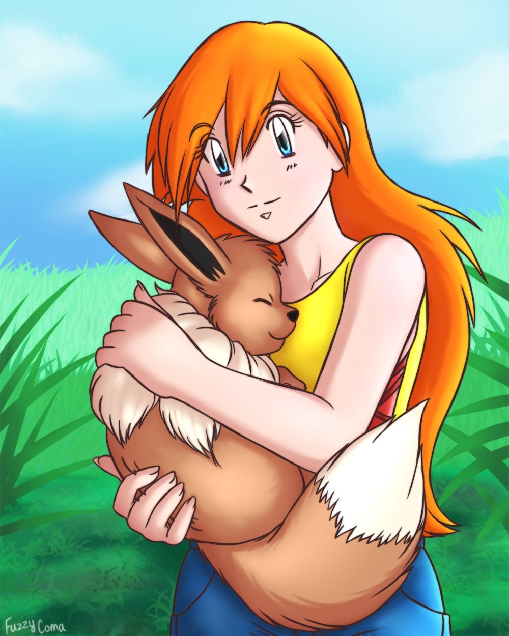 Naked Misty from Pokemon