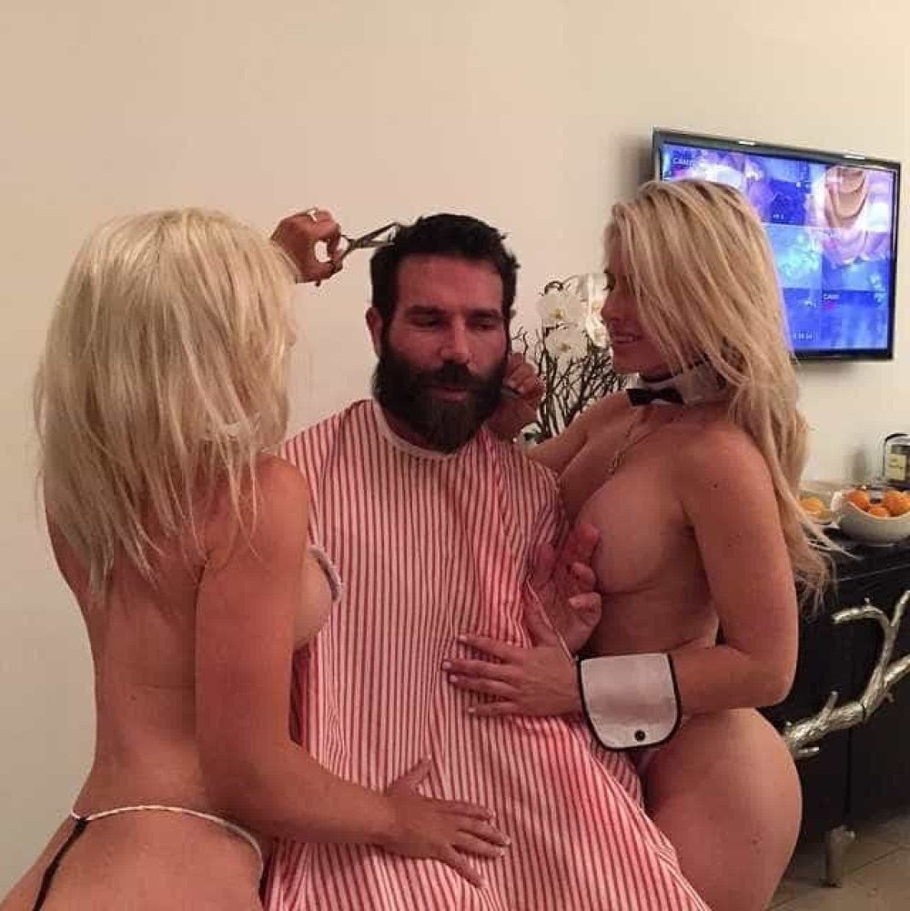 Dan Bilserian and his girls Nude
