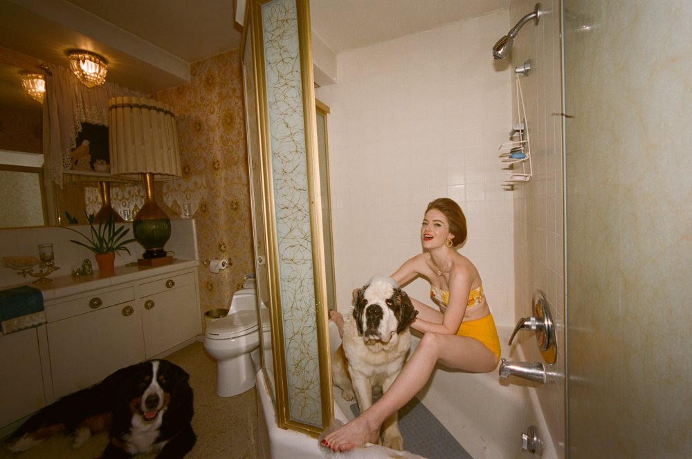 Emma Watson in a swimsuit