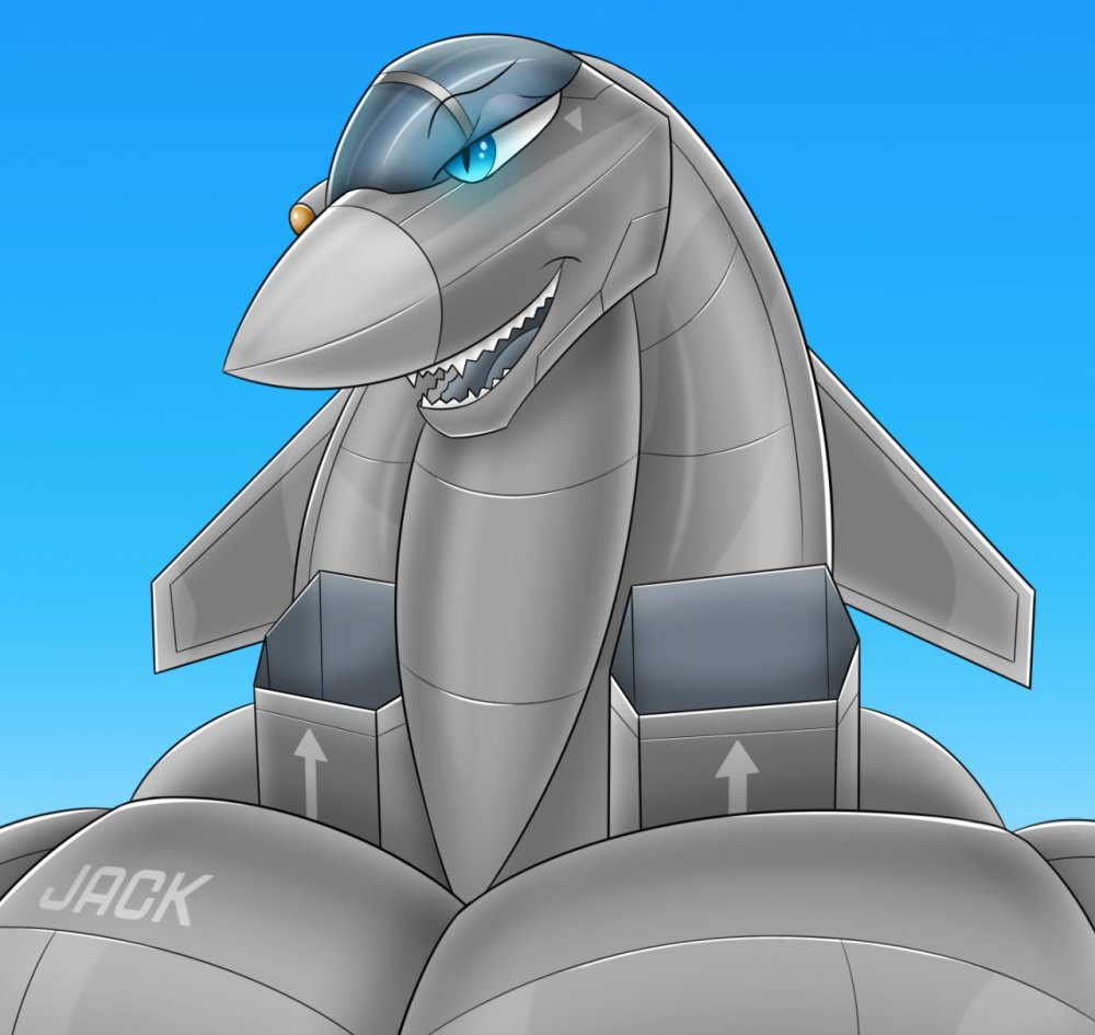 Furry big boobs sharks