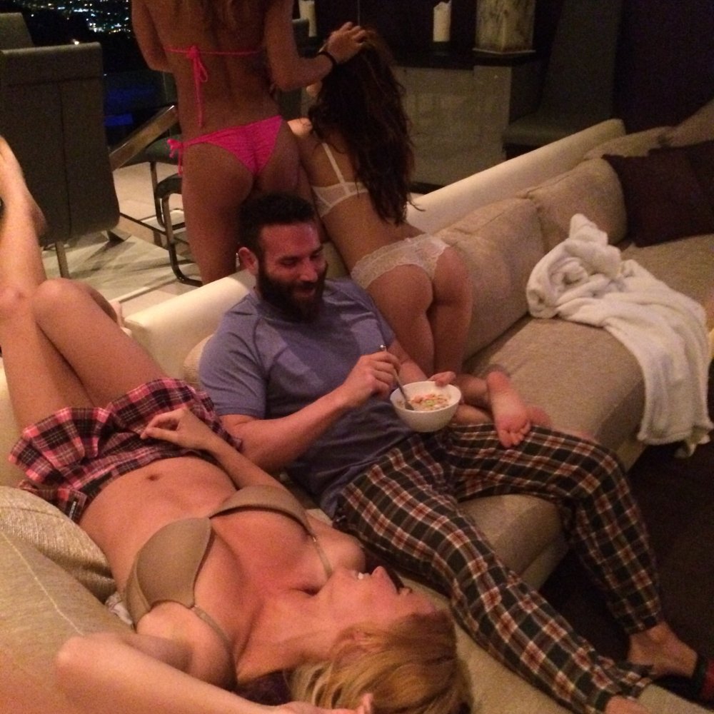 Dan Bilserian and his girls Nude