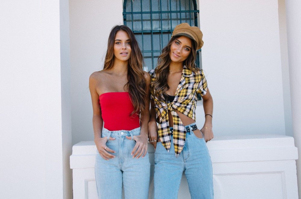 Renee and Elisha Herbert, models