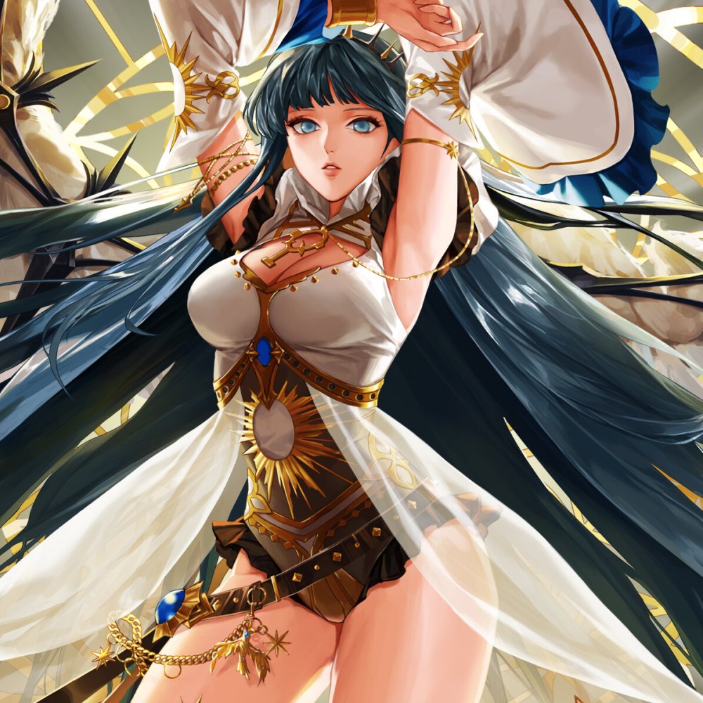 Anime woman angel