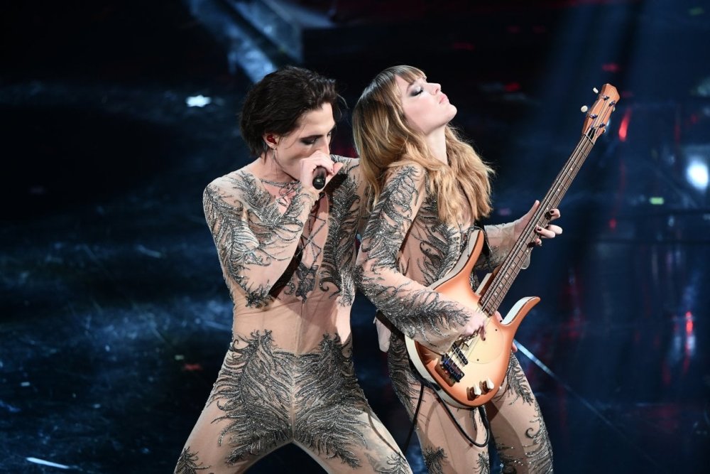 Maneskin group San Remo