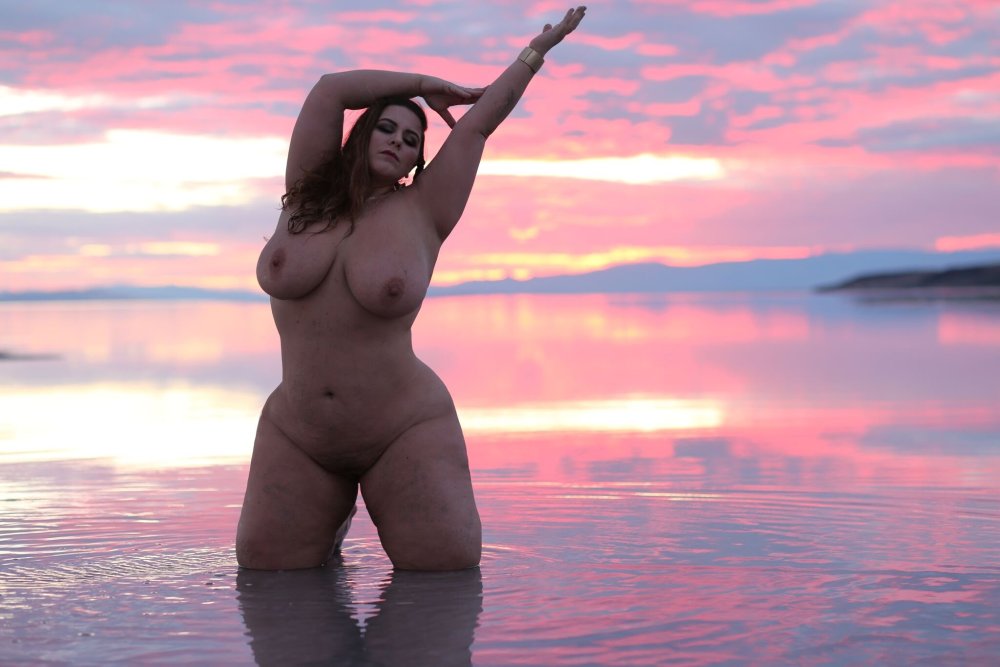 Woman with wide Sexy hips