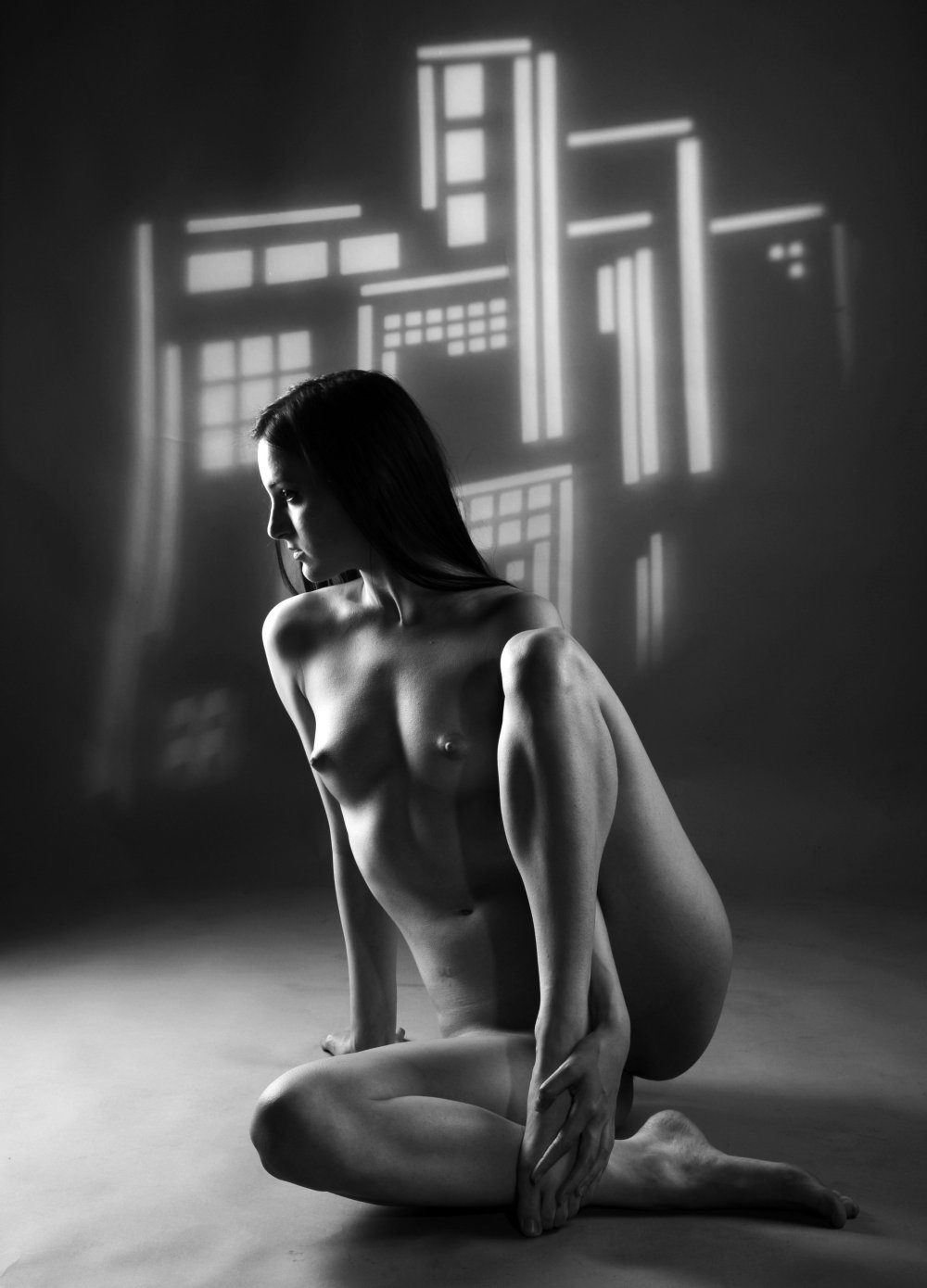 Photo shoots of girls in the style of nude