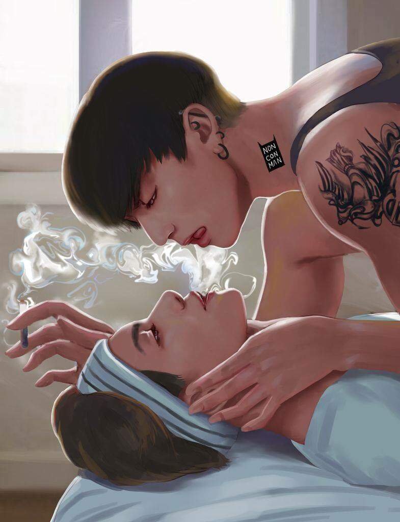 Jimin and Taehen Art 18