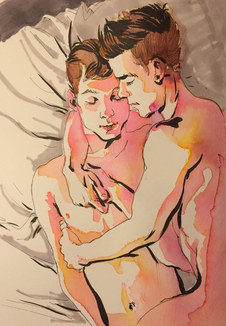 Threesome Drawing