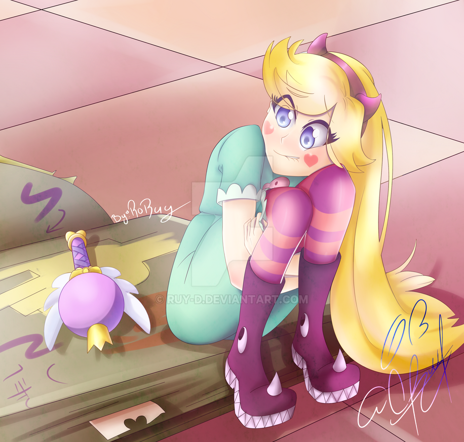 Star against the forces of evil by footfetish
