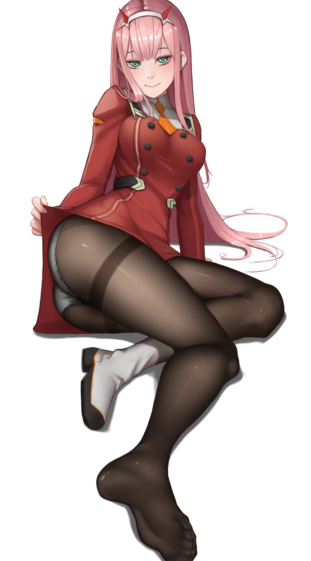 Zero Two anime ahegao
