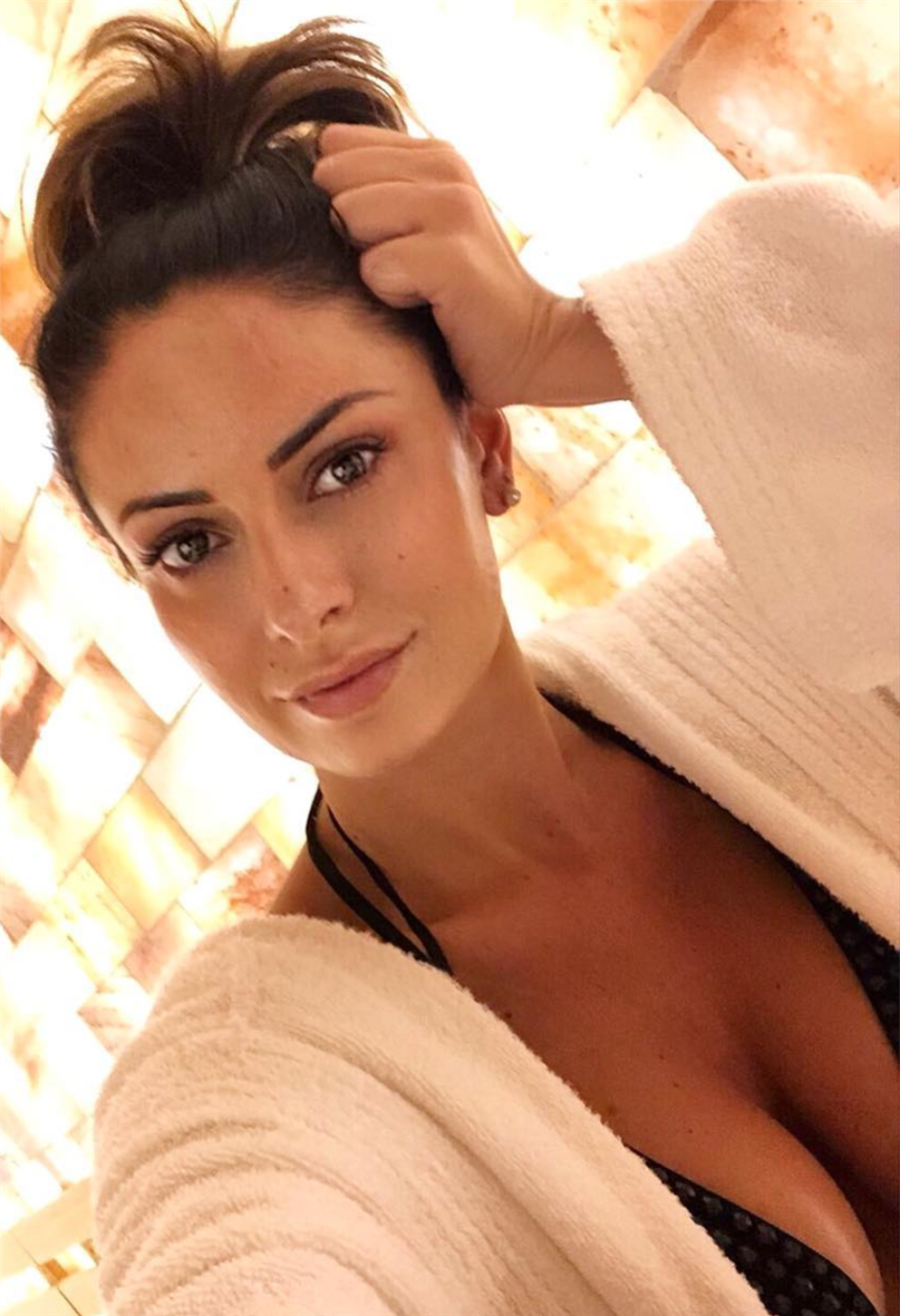 EVA PADLOCK in a towel