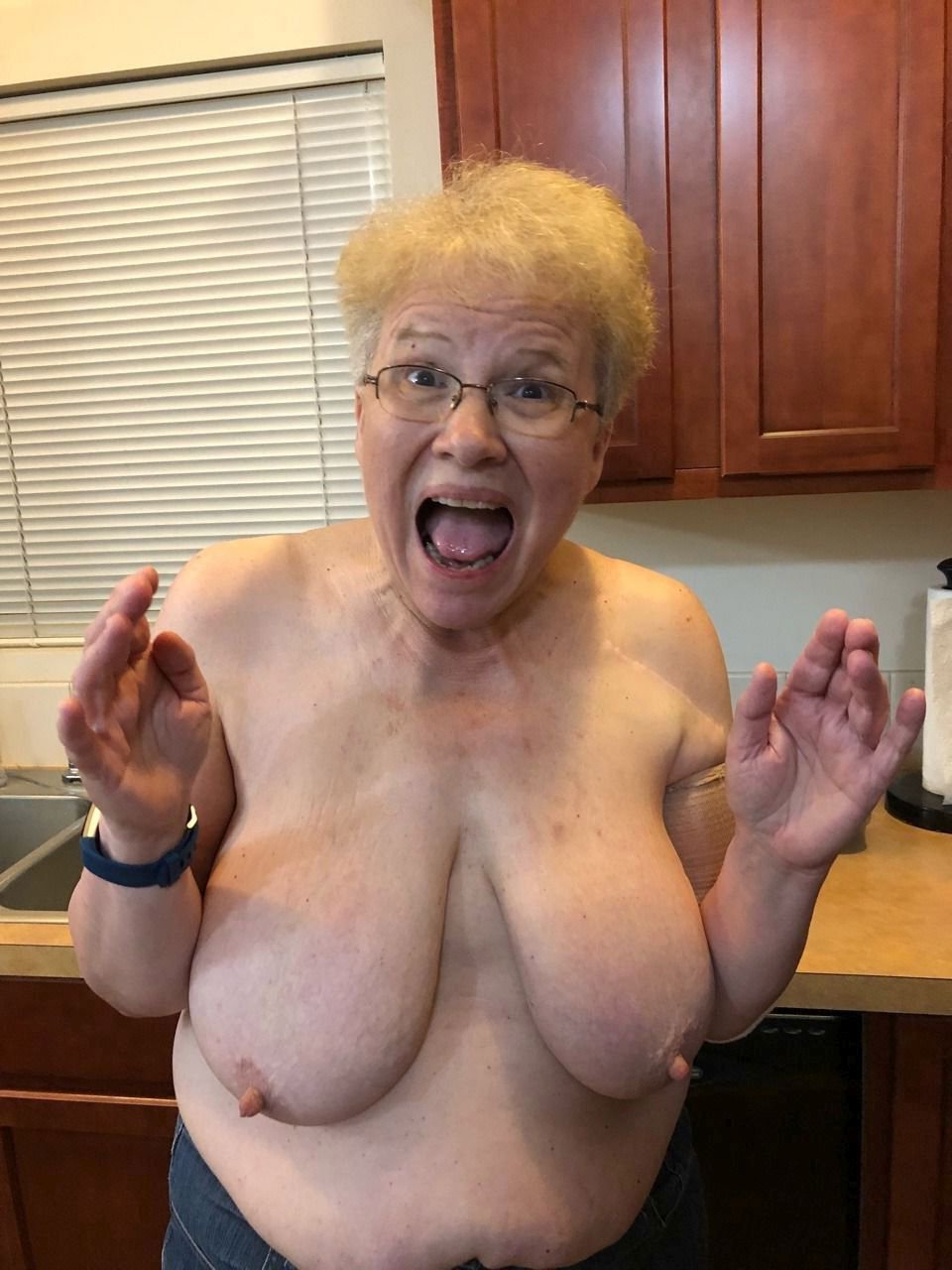 Older women with big tits