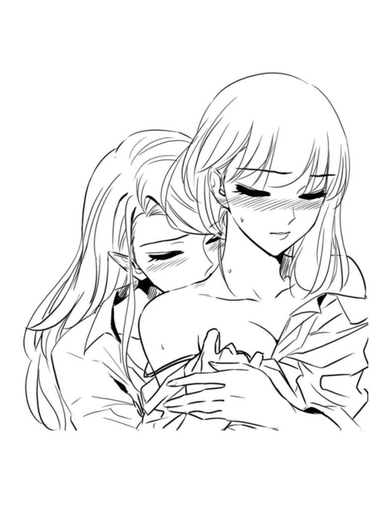 Anime Yuri sketches