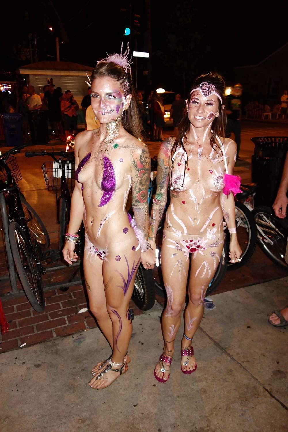 Lenteloco Key West Fantasy Fest 2009 Nude
