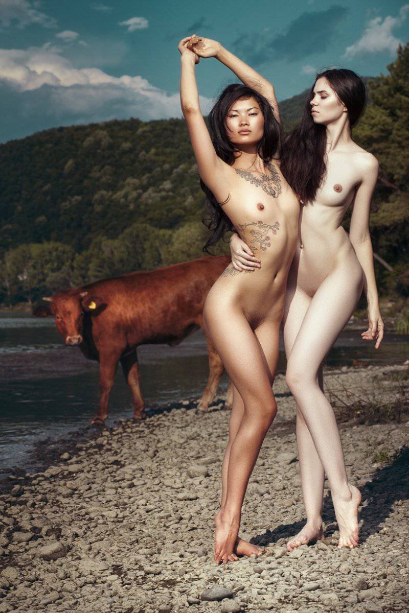 The most beautiful naked Kazakhs