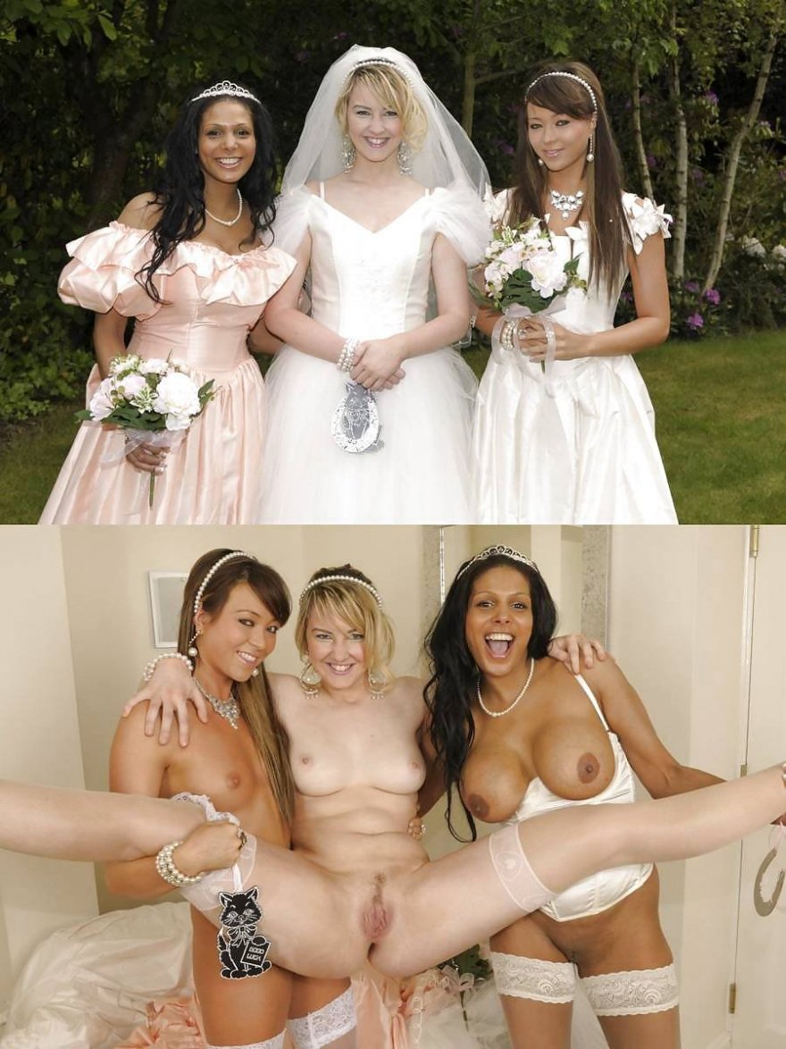 Naked wedding dresses