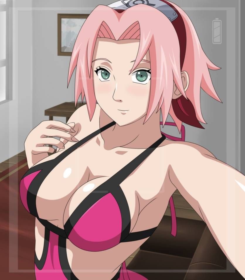 Sakura in a bikini