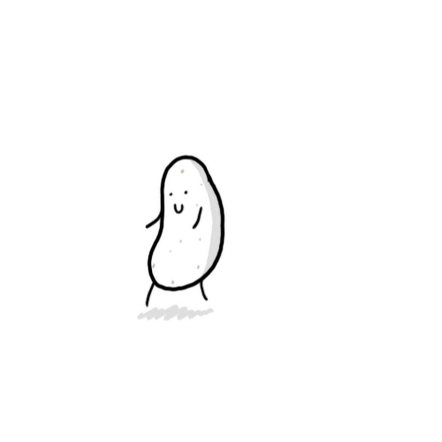 There is one potato