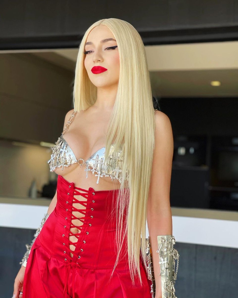 Ava Max in a swimsuit