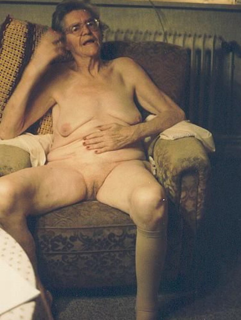 Vintage naked old women