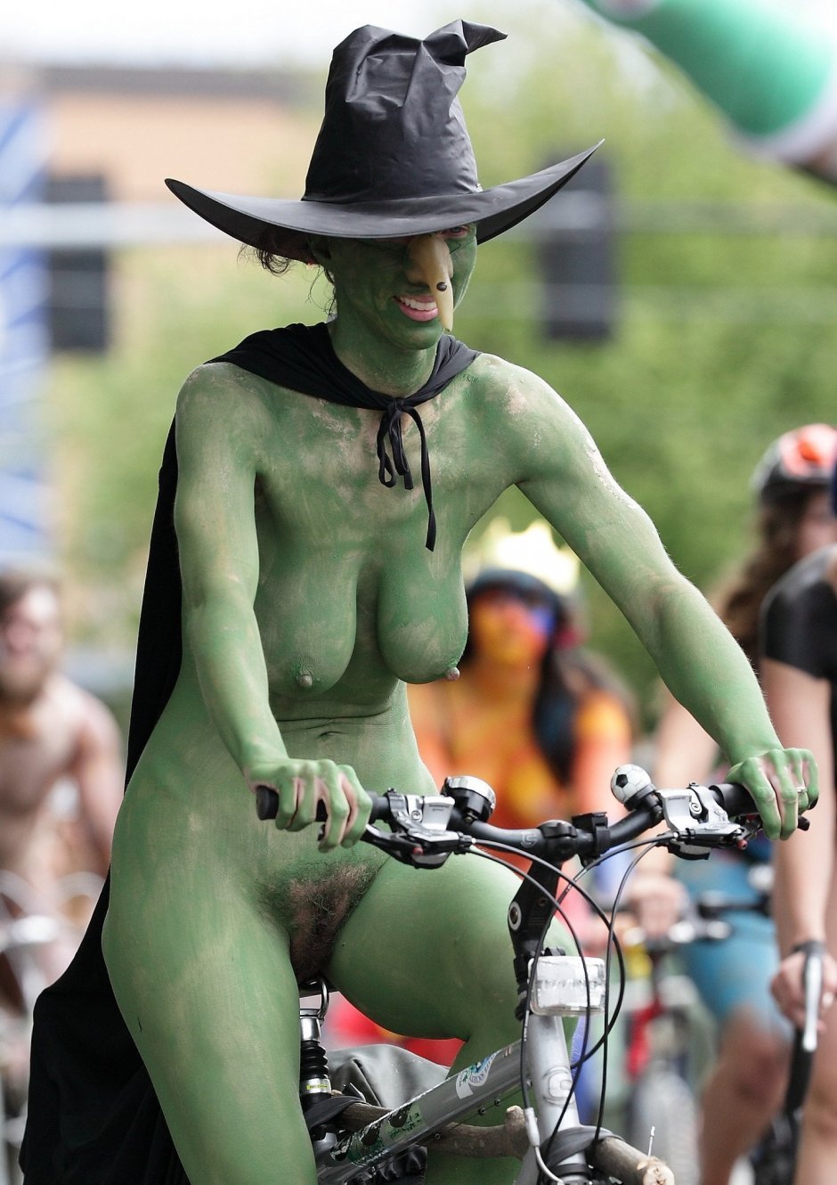 Girls Naked at the festival