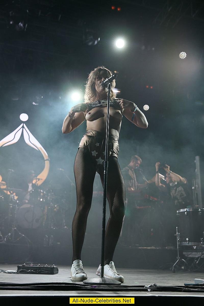 Naked Kinky singer Singer Concert Russia Live
