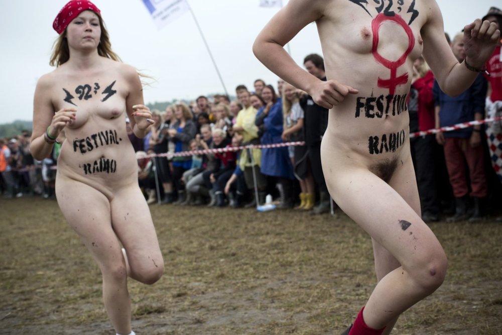 Naked festival in America
