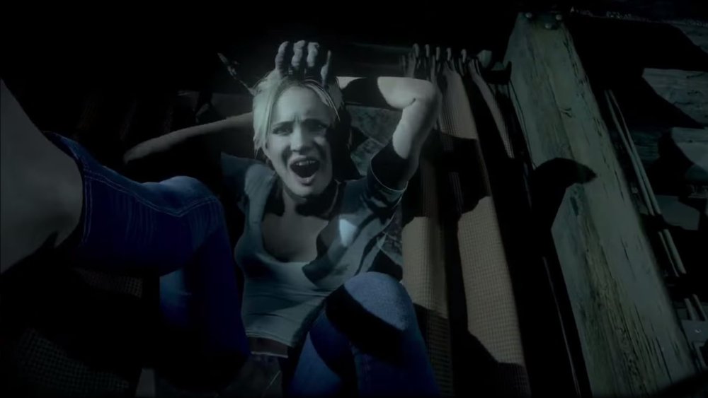 Until Dawn Sam without a towel