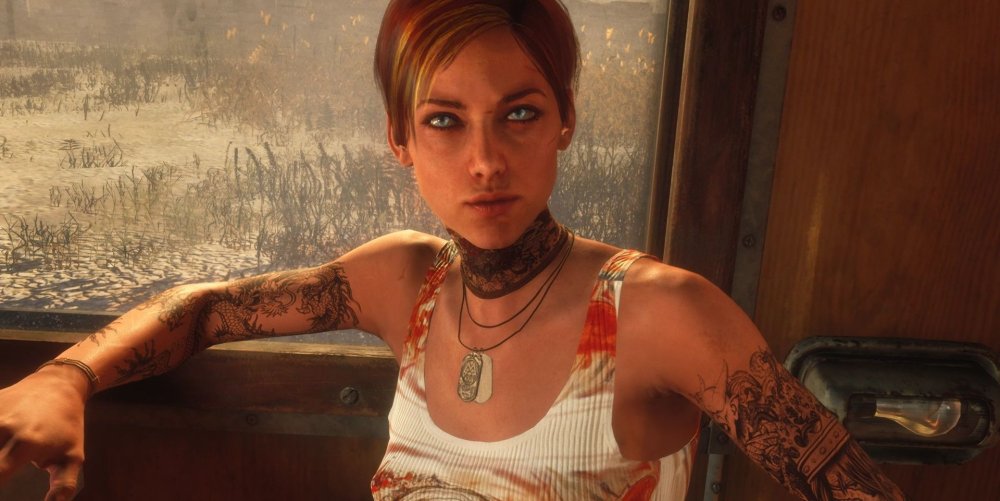 Metro 2033 Exodus naked Anna
