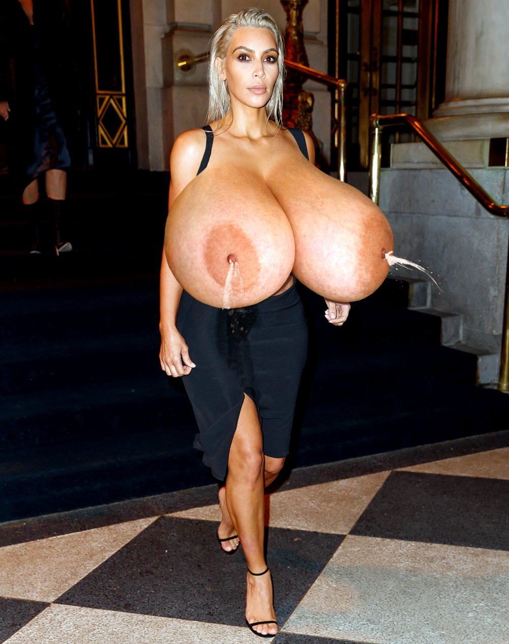 Huge massive breasts