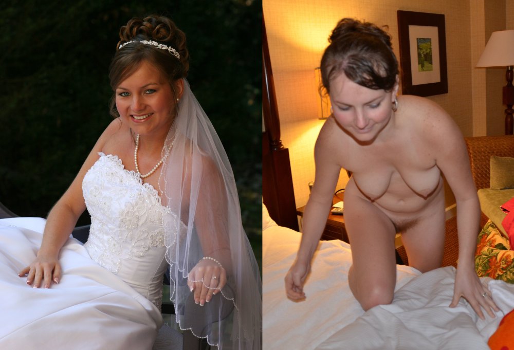 Wedding bride boobs