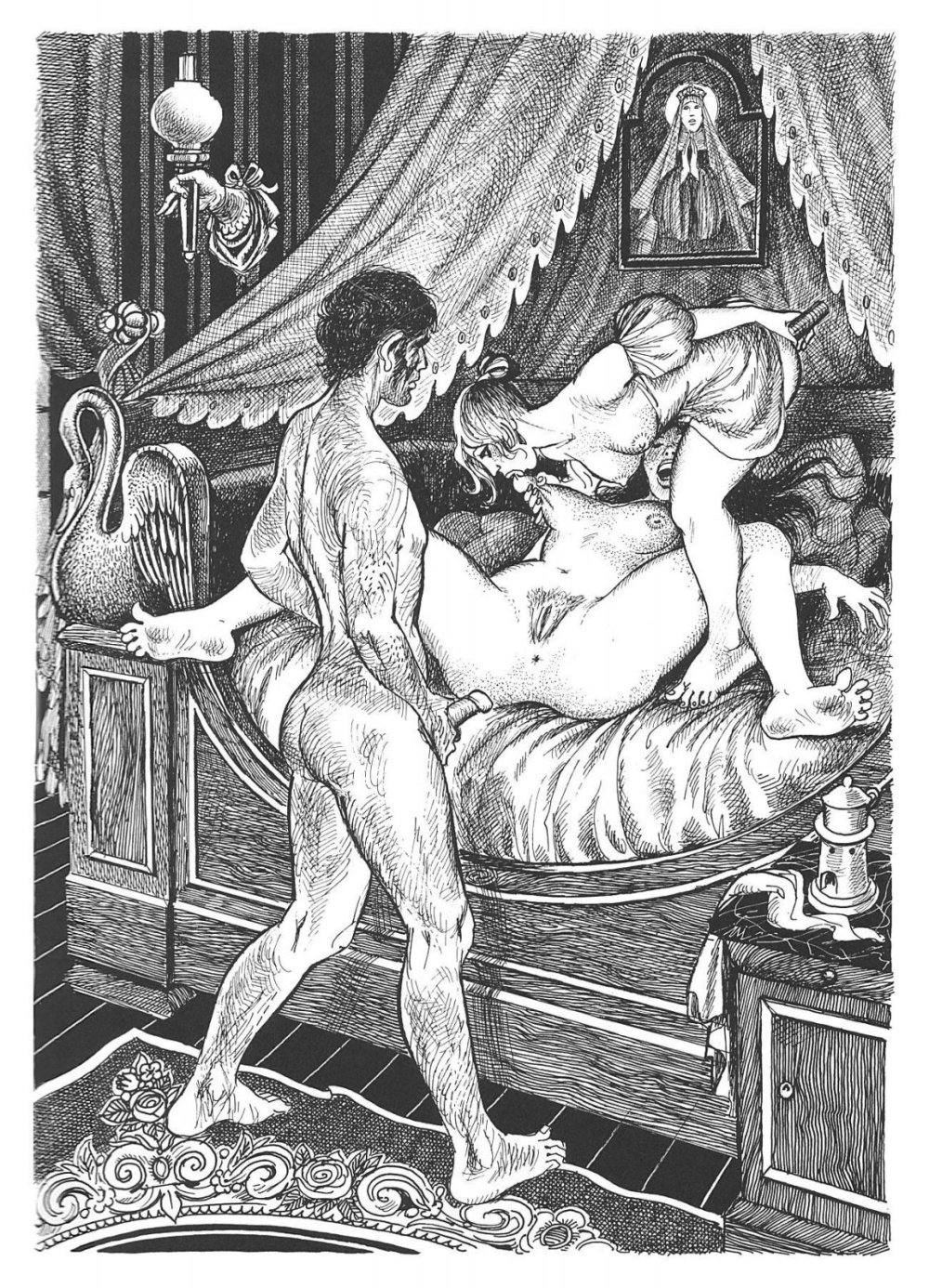 Naked ladies in the Middle Ages