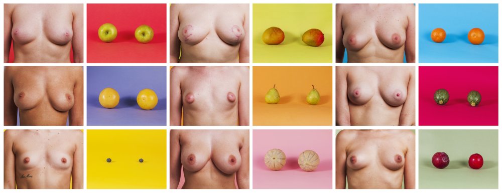 The most beautiful naked boobs