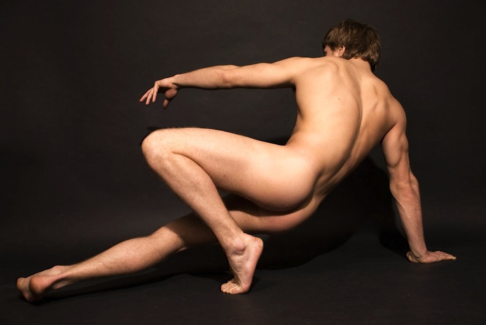 Naked young guys with an ideal body