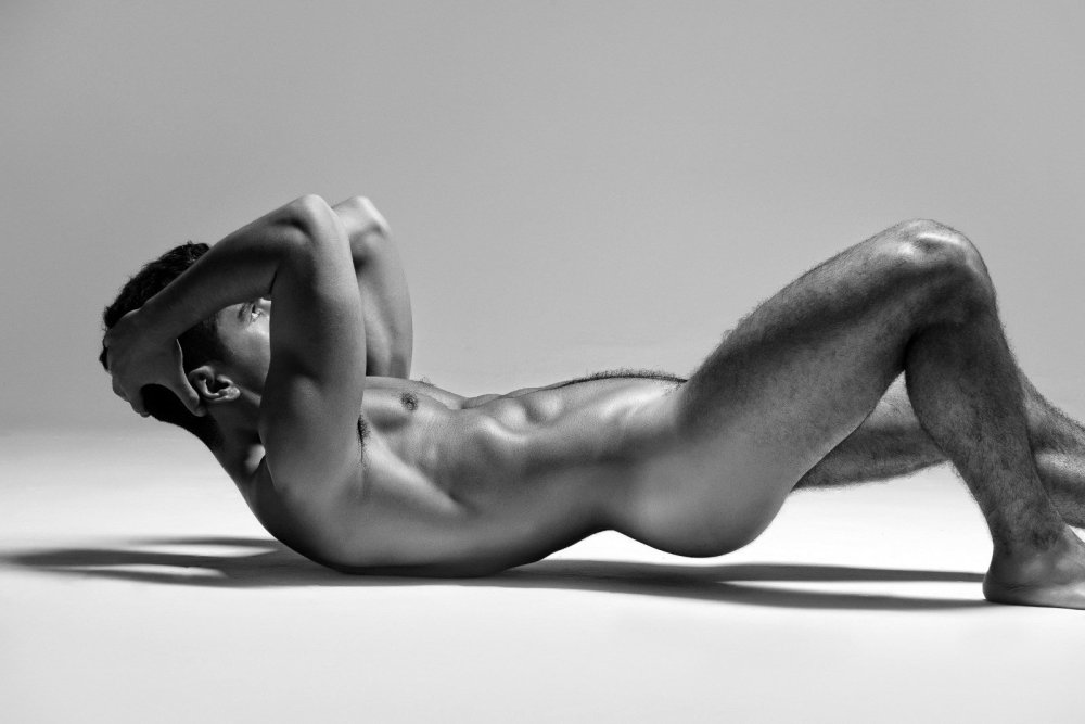 Young beautiful naked guys