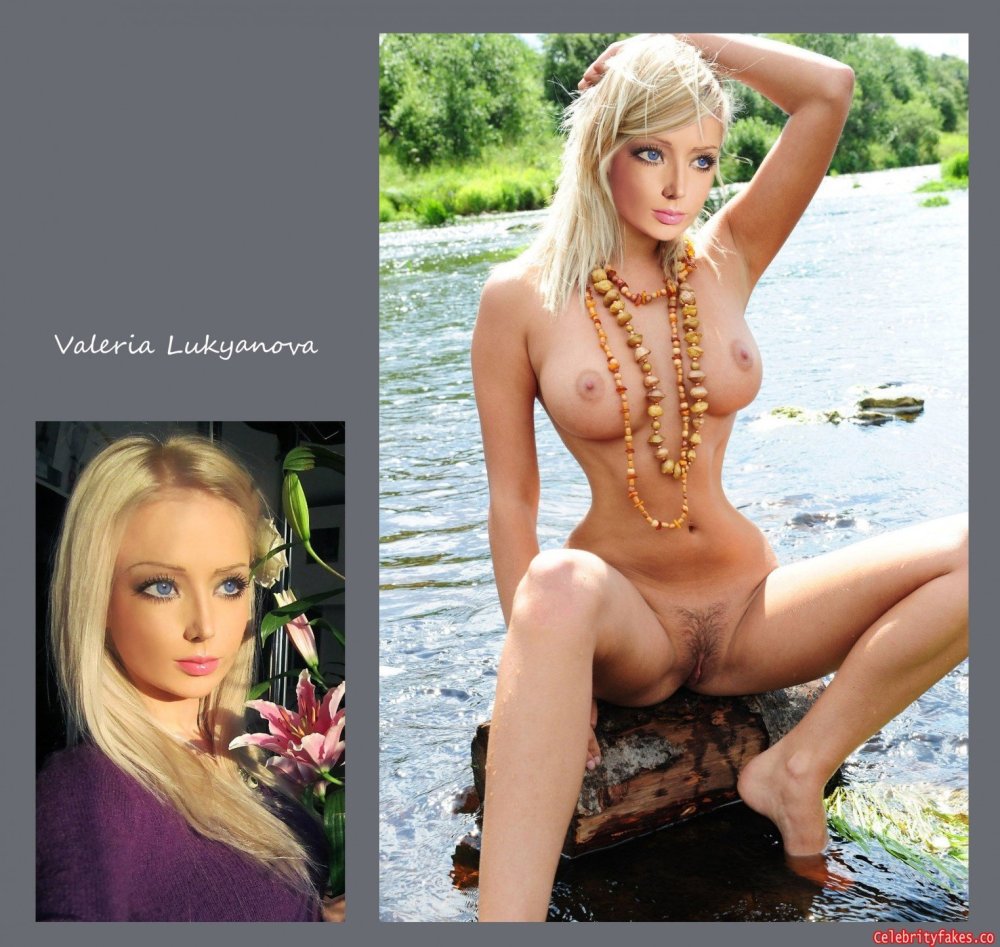 Anastasia Lukyanova is naked