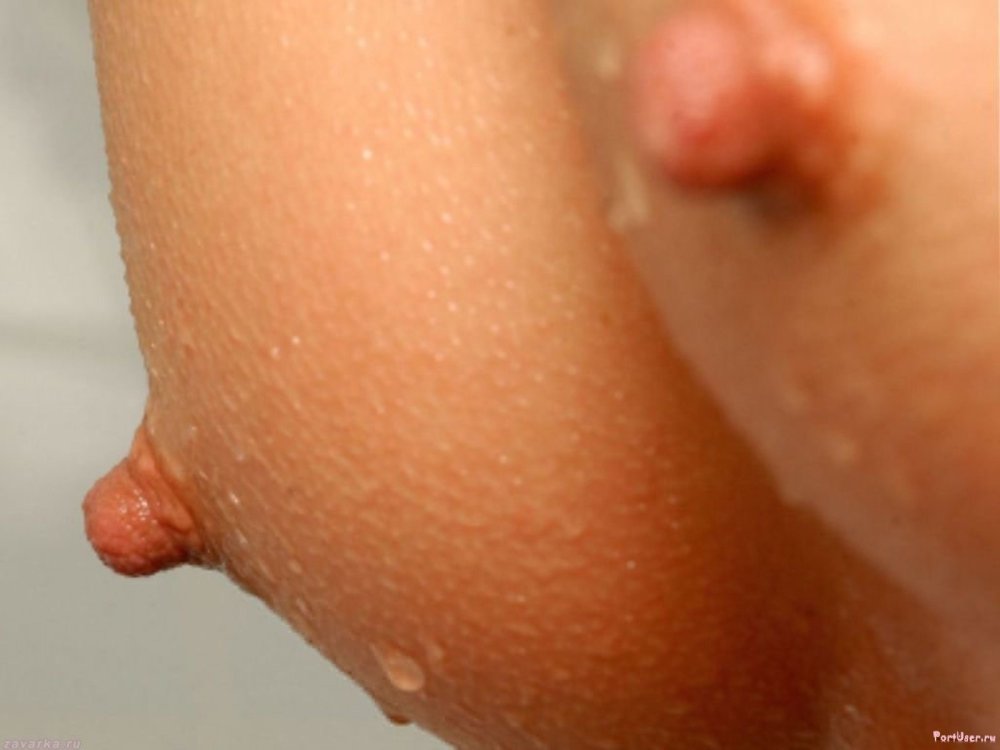 Steping nipples close -up