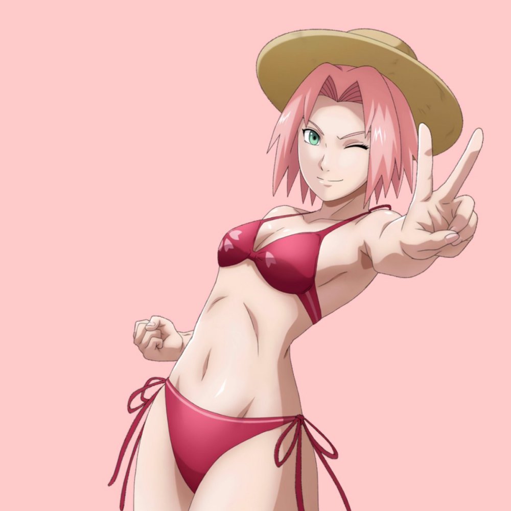 Sakura Haruno with big breasts